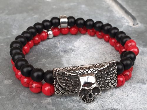 Stoer armband met skull